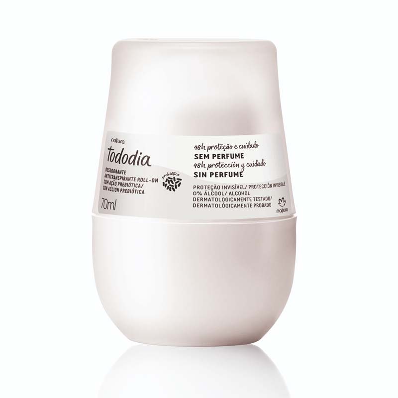 Desodorante antitranspirante roll-on sin perfume 70 ml