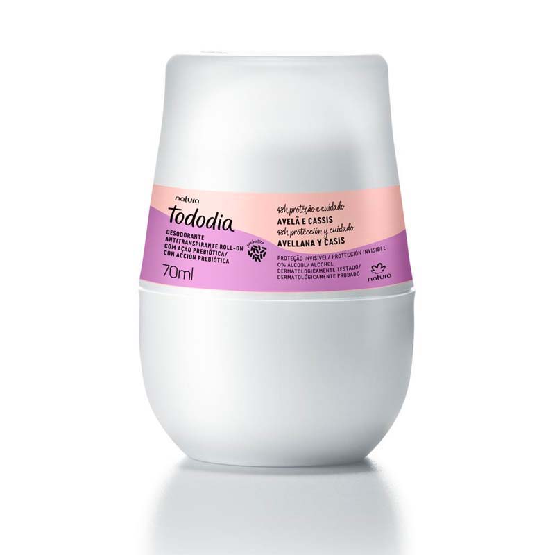 Desodorante antitranspirante roll-on avellana y casis 70 ml