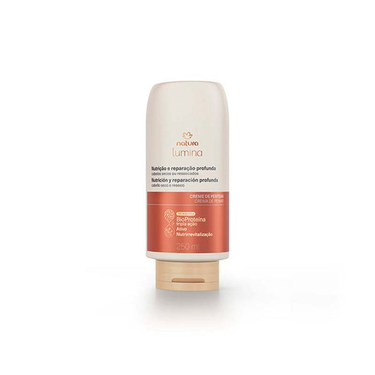 Crema para peinar selladora de cutículas limpieza y nutrición 250 ml LUMINA
