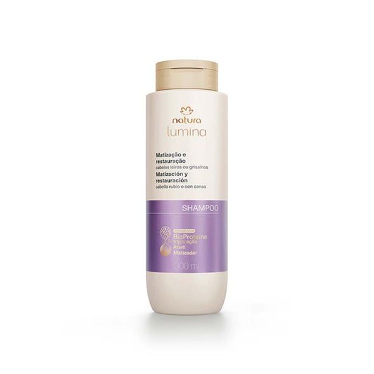 Shampoo matizador rubios y canas 300 ml Lumina