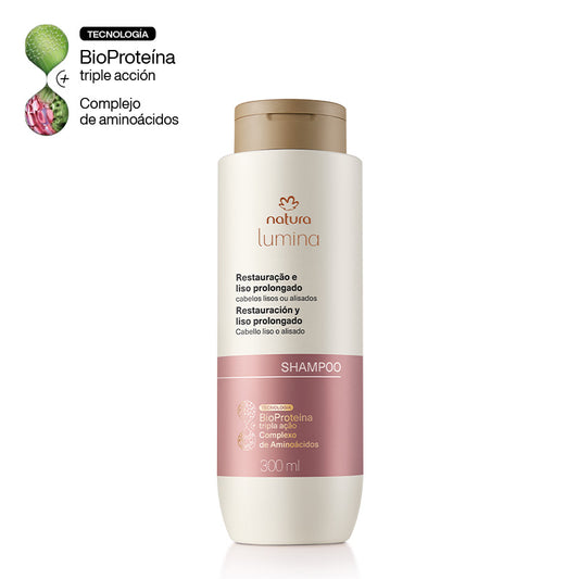 Lumina Shampoo restauración y lisos prolongados 300 ml