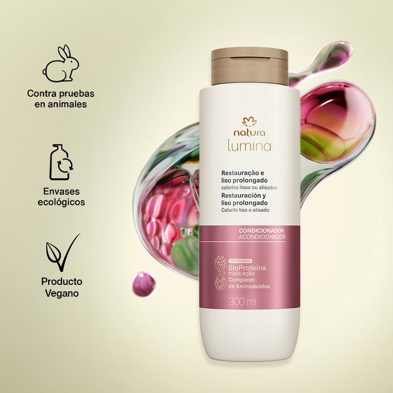 Lumina Acondicionador restauración y lisos prolongados 300 ml