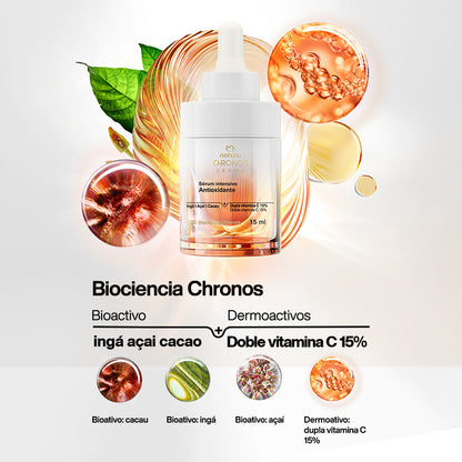 Sérum intensivo antioxidante 15 ml  Chronos