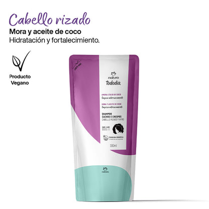 Tododia Shampoo rizos 300 ml