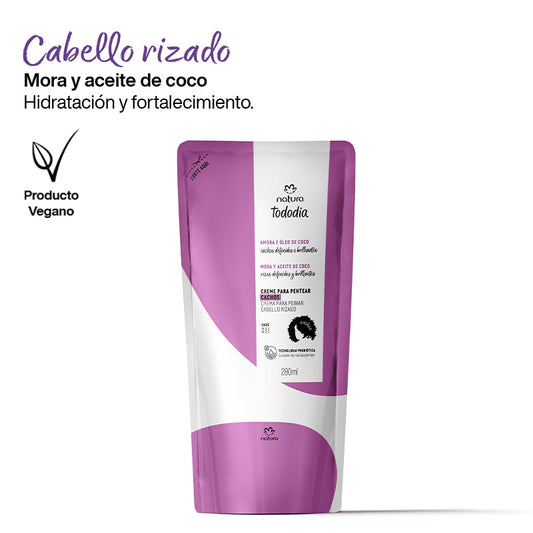 Tododia Crema de peinar rizos 300 ml