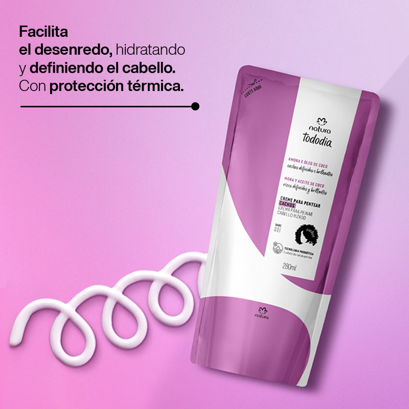 Tododia Crema de peinar rizos 300 ml