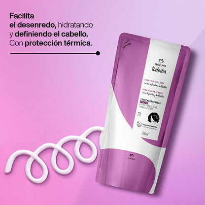 Tododia Crema de peinar rizos 300 ml