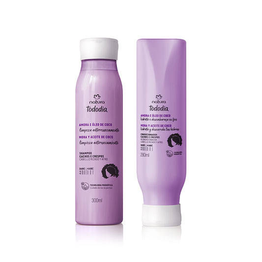 Kit Tododia Cabello Rizos Shampoo + Acondicionador