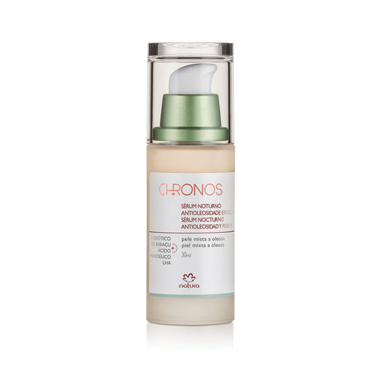 Sérum nocturno antioleosidad y poros piel mixta a oleosa 30 ml Chronos
