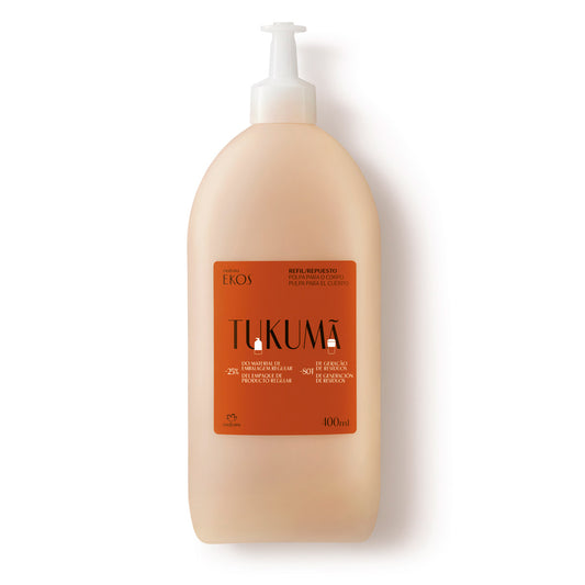 Pulpa hidratante corporal Repuesto tukumá 400 ml Ekos