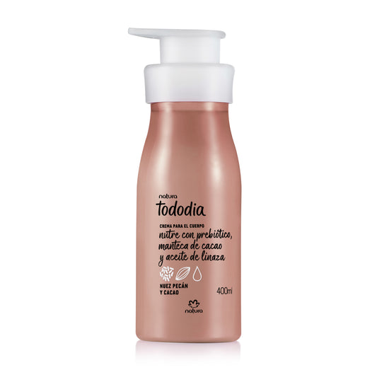 Hidratante corporal nuez pecán y cacao 400 ml Tododia