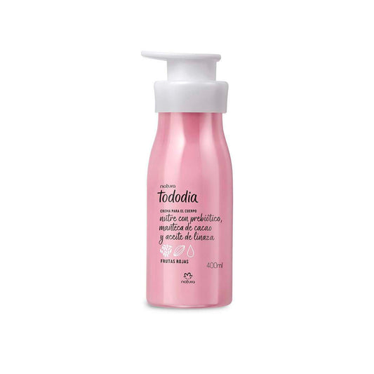 Crema nutritiva para el cuerpo frutas rojas 400 ml Tododia
