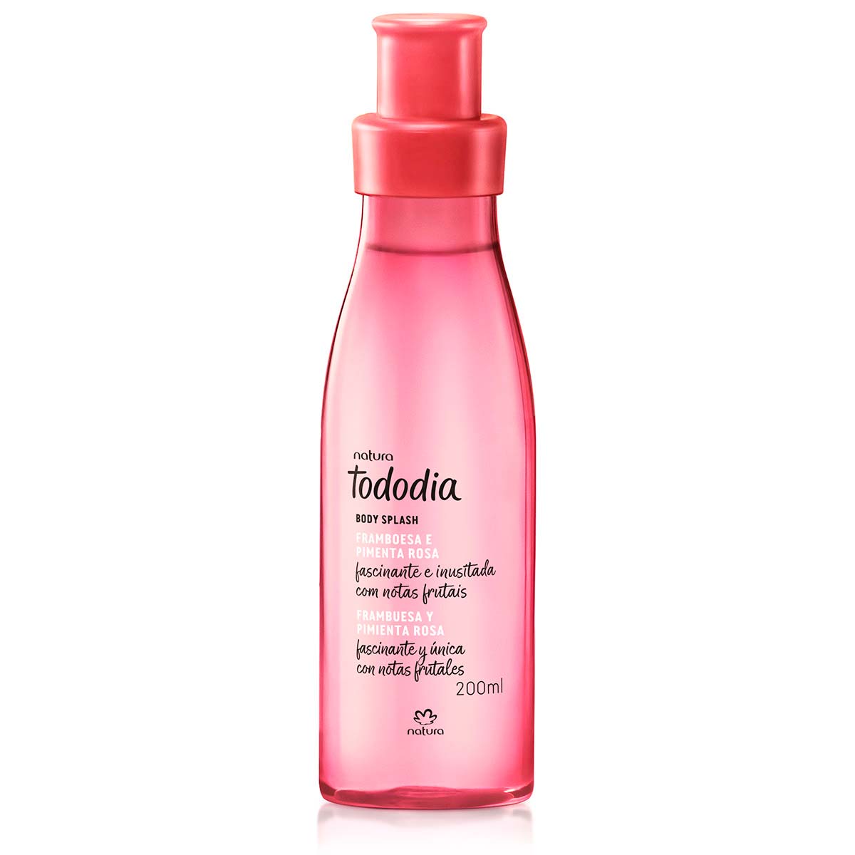 Body splash frambuesa y pimienta rosa 200 ml Tododia