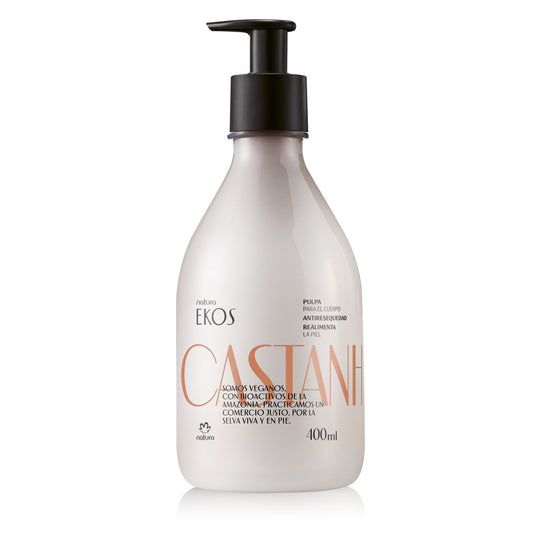 Pulpa hidratante corporal castaña 400 ml Ekos