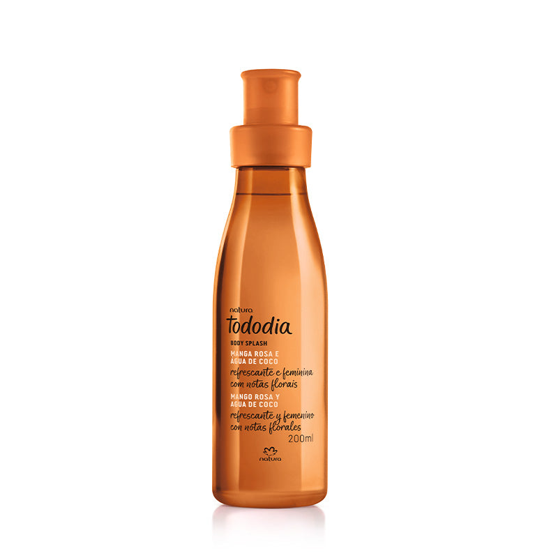 Body splash mango rosa y agua de coco 200 ml Tododia