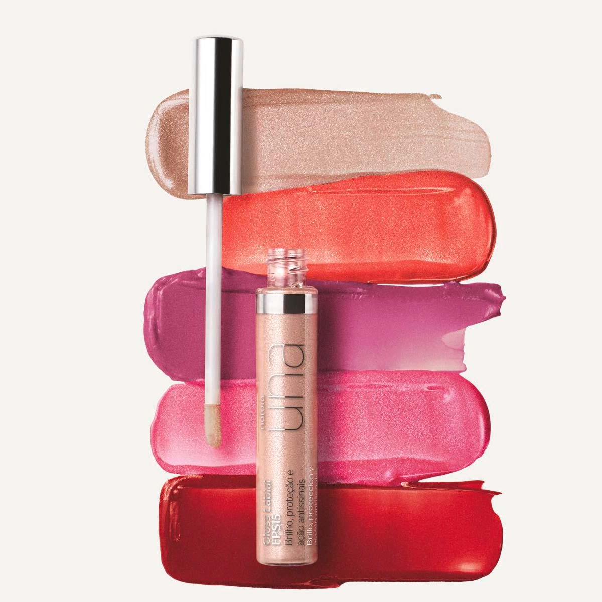 Gloss labial 8 ml UNA