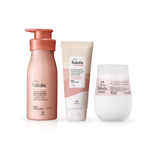 Set x3 Tododia Hidratación y Piel uniforme