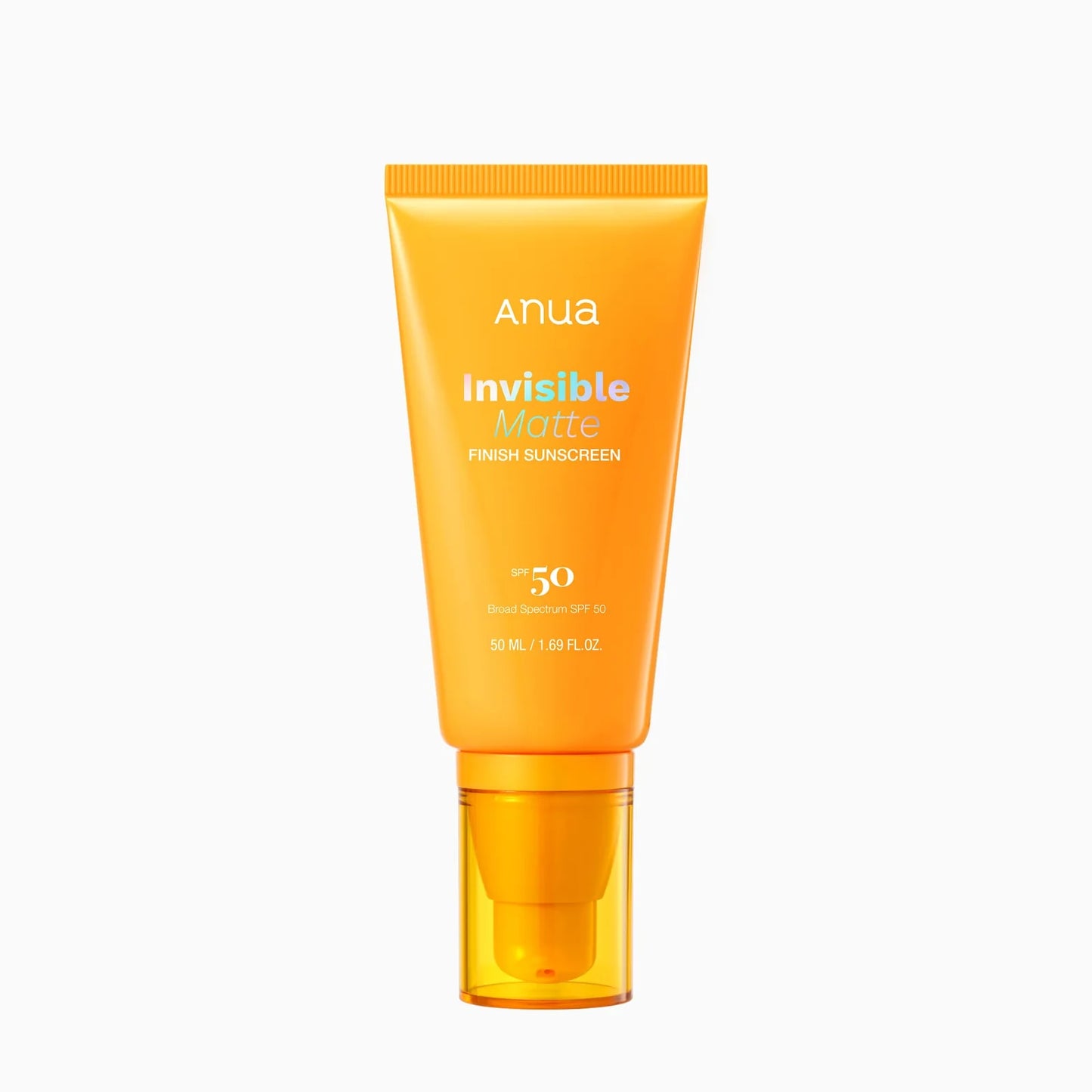 Anua Protector solar invisible con acabado mate