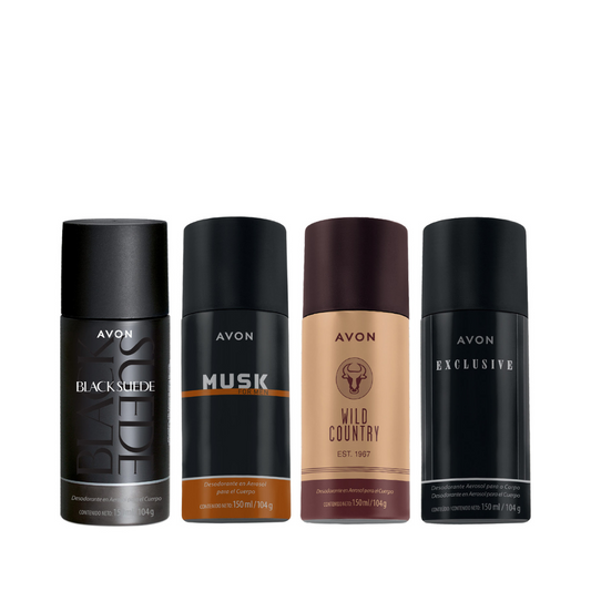 Set Desodorantes en Spray 150 ml c/u
