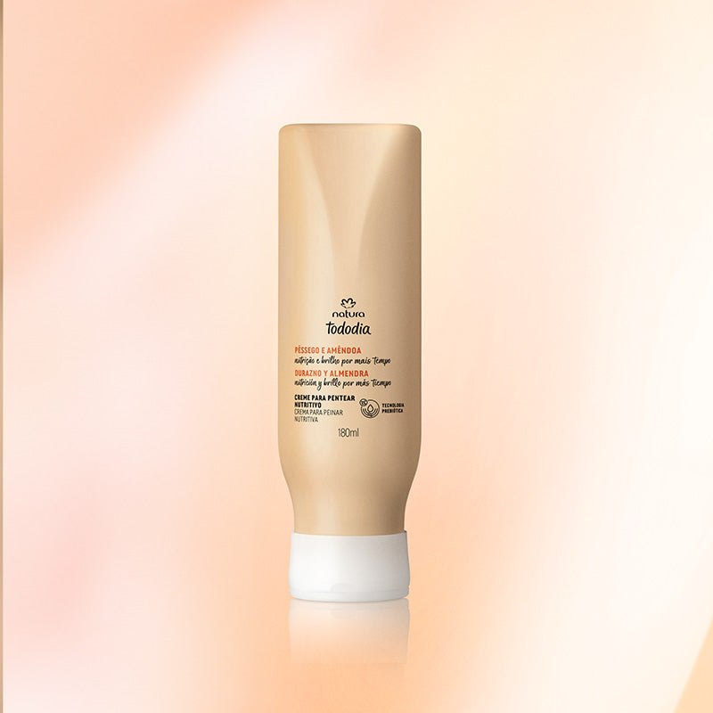 Tododia Crema para peinar nutritiva Durazno y Almendra 180 ml