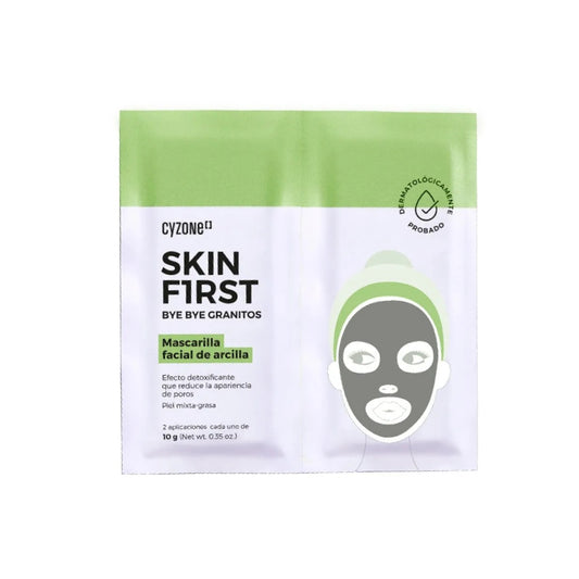 Mascarilla Facial de Arcilla Bye Bye Granitos Skin First 10g