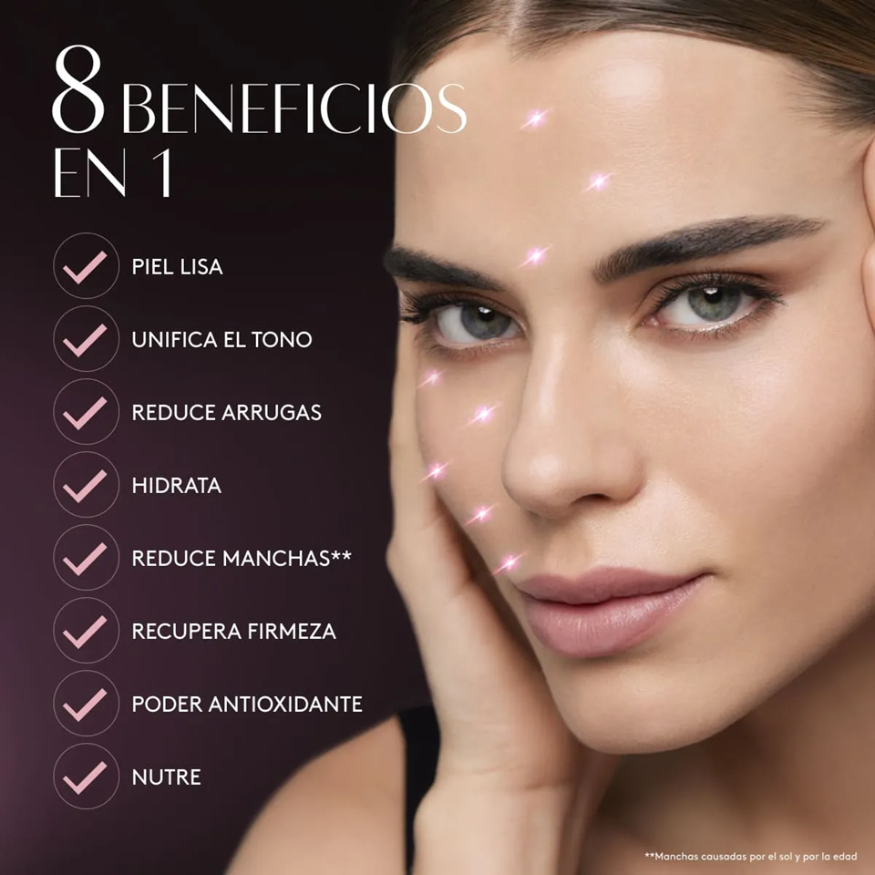 Crema Facial Antiedad Supreme 8 en 1