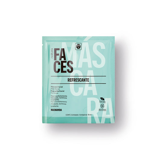 Mascarilla Faces refrescante con niacinamida 10 ml