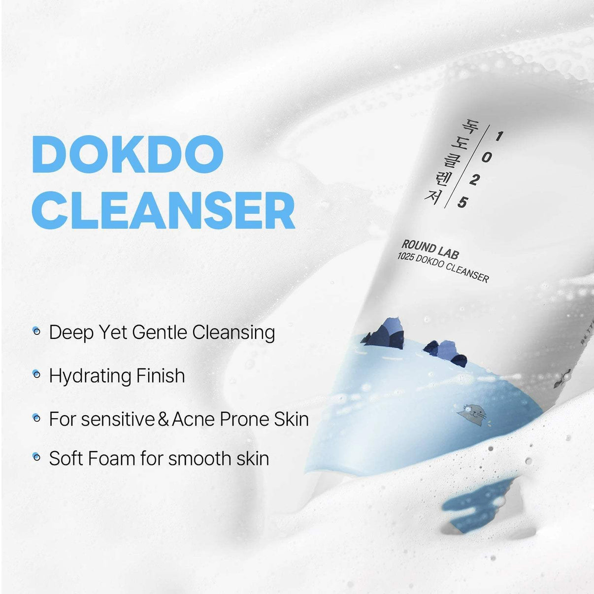 ROUND LAB Limpiador Dokdo 1025 150 ml