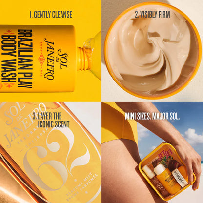 Set viajero x3 Sol de Janeiro Bum Bum