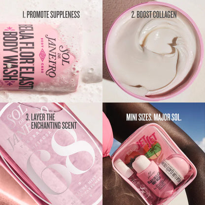 Set viajero x3 Sol de Janeiro Beija Flor