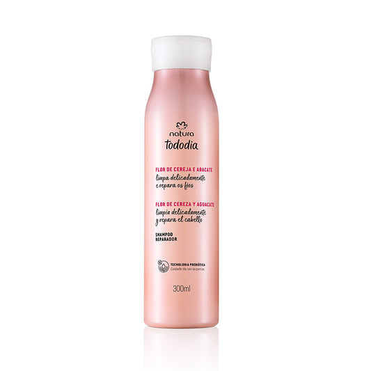 Tododia Shampoo Reparador Flor de Cereza y Aguacate 300 ml
