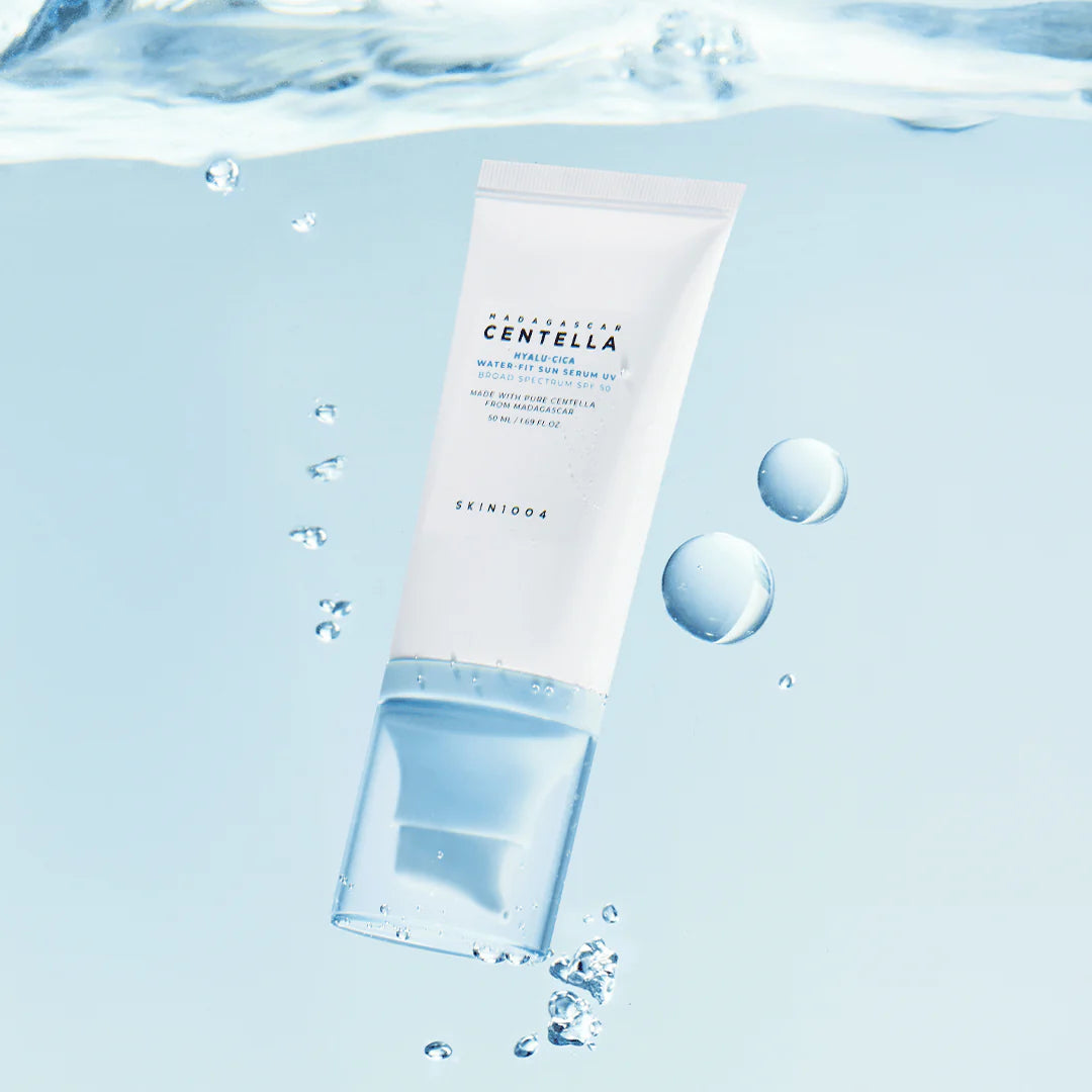 Skin1004 Protector solar Hyalu-Cica Water-Fit Sun Serum UV SPF50