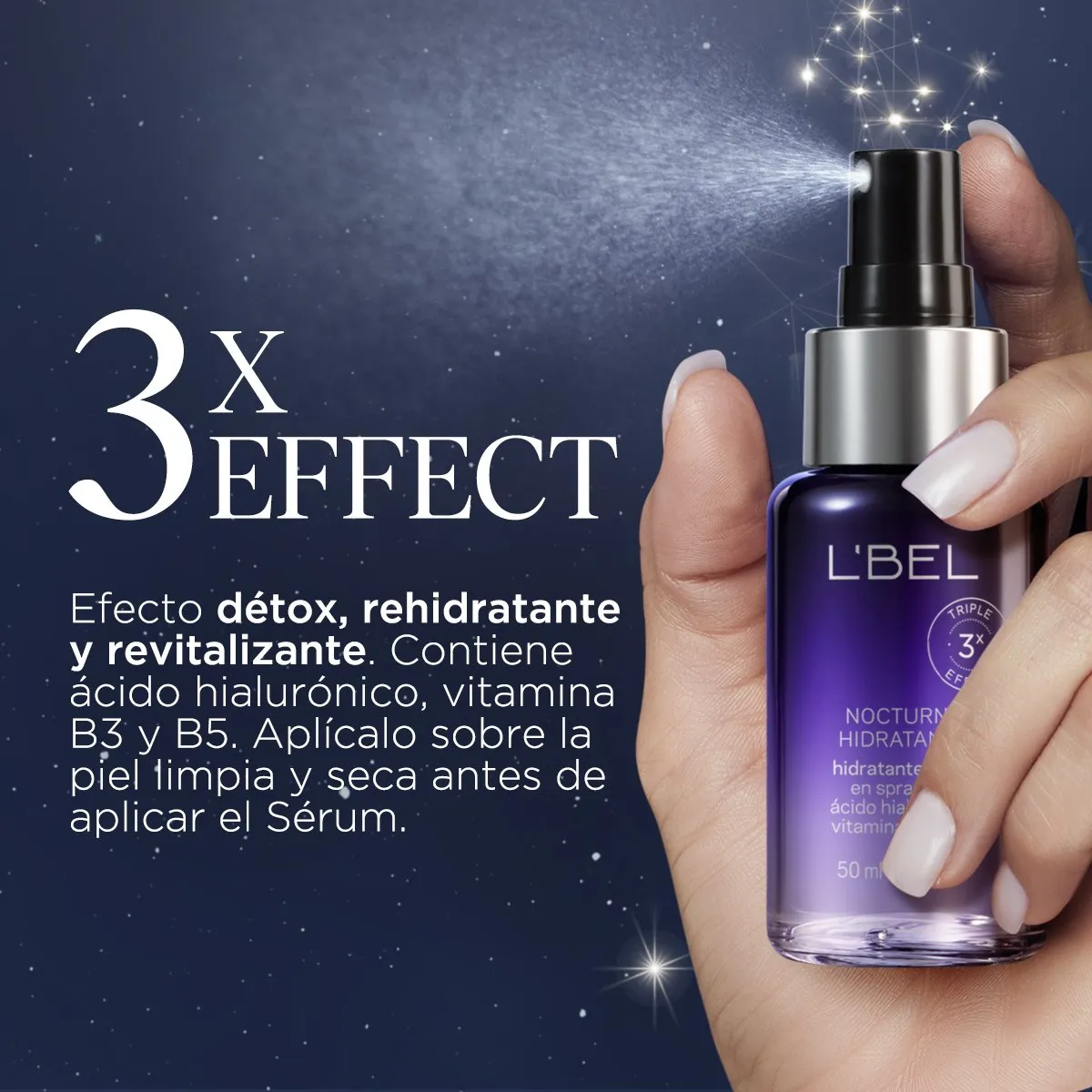 Hidratante Facial en spray Nocturne 50 ml