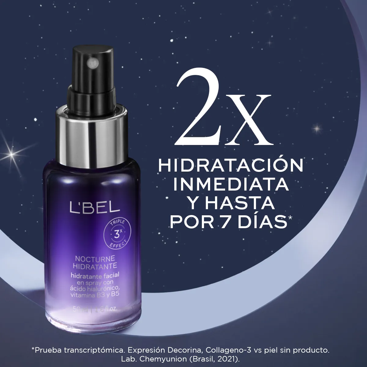 Hidratante Facial en spray Nocturne 50 ml