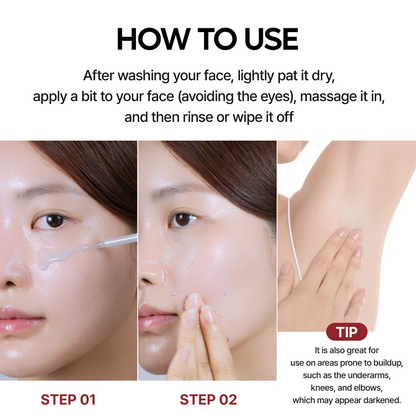 Dr. Melaxin Ampolla Exfoliante de Arroz Negro Peel Shot Glow